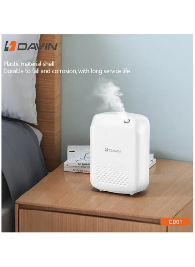 Buy DAVIN CD-01 air freshener for apartments and villas. white in Saudi Arabia