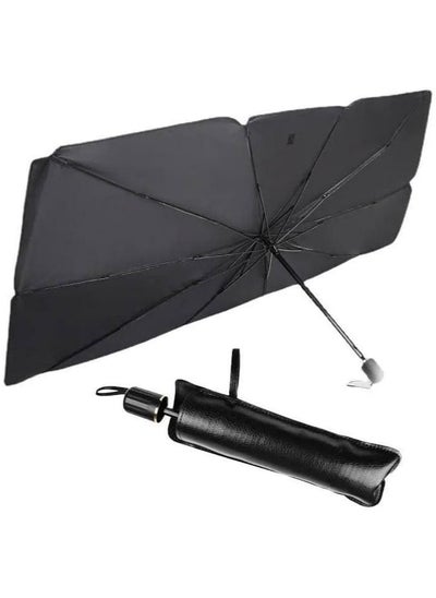 Buy Car Windshield Sun Shade for Chevrolet Captiva Front Windshield Umbrella Blocks UV Rays Sun Visor Protector Foldable in UAE