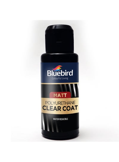 Buy Bluebird Polyurethane Clear Coat Water Based Varnish (Matt, 100ML) in UAE