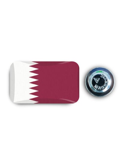 Buy Qatar Flag Magnetic Badge in UAE