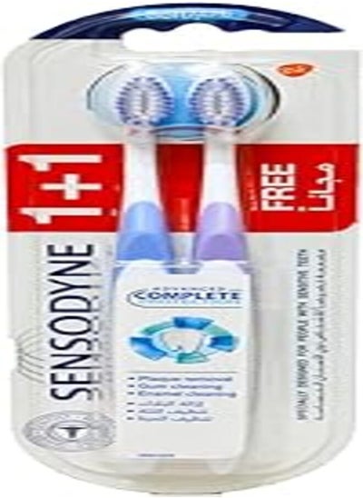 اشتري Sensodyne Complete Protection 1+1 Toothbrush for Sensitive teeth- Soft في مصر