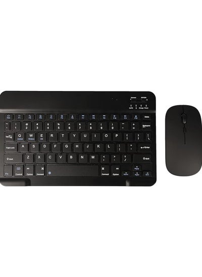 Buy portable Rechargable Wireless ultra-slim designed Keyboard Mouse Combo (78Keys), with all wide range of compatible for Windows, Linux, and Mac OSX for Mobile phones/PC/iPhone/ipad in UAE