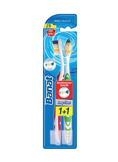 Buy Toothbrush, For Deep Clean, 1+1 Free - 1 Kit in Saudi Arabia