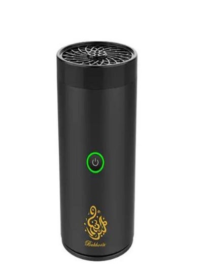 Buy Electric USB Rechargeable Incense Burner Black in Saudi Arabia