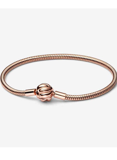 Buy Pandora Moments Love Knot Snake Chain Bracelet for Women Circumference 20cm in UAE