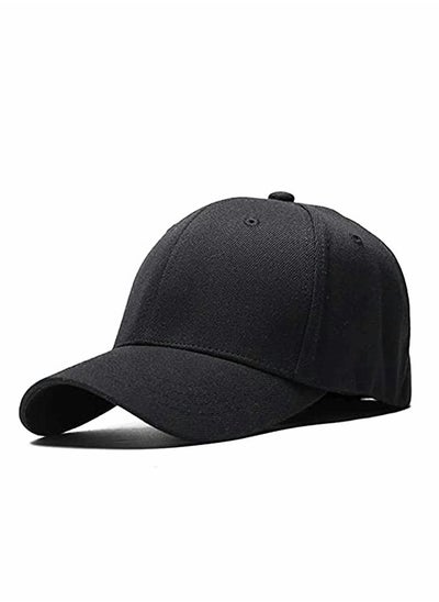 Buy Baseball Caps, Black Baseball Hats, Plain Adjustable Baseball Cap, Classic Panel Hat, Fashionable Dad Hat Fit Outdoor Sports Sun Hat in Summer Fits Men Women, 1 Pcs in Saudi Arabia