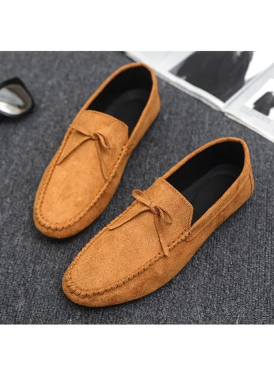 Buy Spring Thin Men's Doug Shoes Low-top Breathable Men's Shoes Slip-on Lazy Shoes Non-slip Lightweight Work Shoes in Saudi Arabia