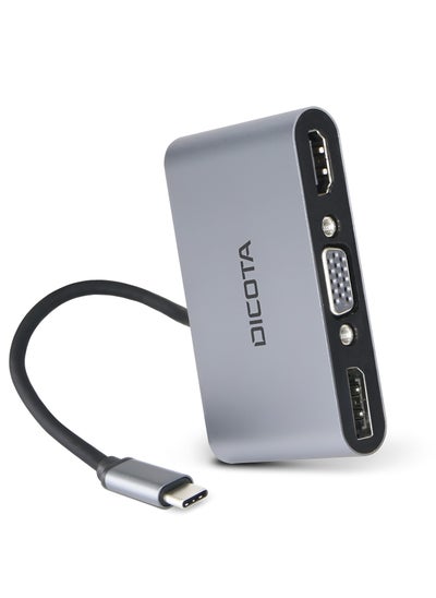 اشتري محطة إرساء صغيرة للهاتف المحمول USB-C 5 في 1 4K HDMI DP PD 100 وات، محطة إرساء في السعودية