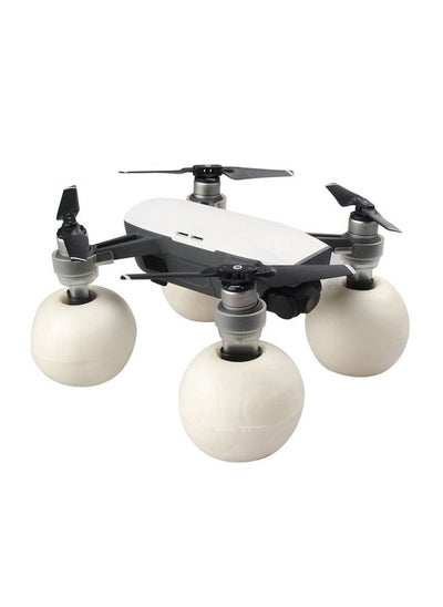 اشتري Landing Gear Bracket Protector Heighten & Buoyancy Waterproof Ball For DJI Spark White/Black في الامارات