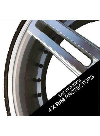 Buy RimSavers Alloy Wheel Rim Protector - Set of 4 - White in Egypt