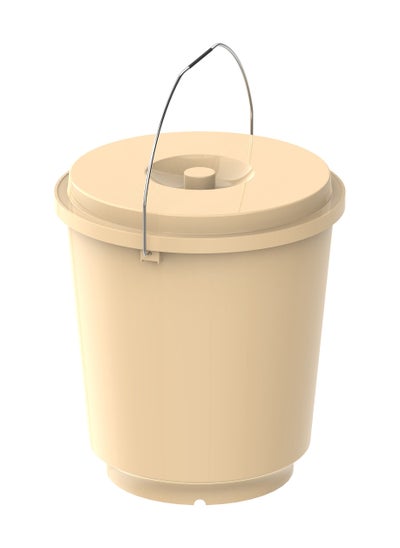 اشتري EX 20L Round Plastic Bucket with Steel Handle في السعودية