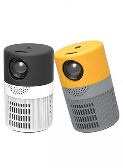 Buy Borrego T400 LED Mini Projector Black and Yellow in UAE