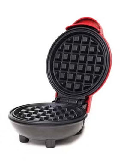 اشتري Mini Waffle Maker Machine Red 18X9.3X14.50cm في الامارات