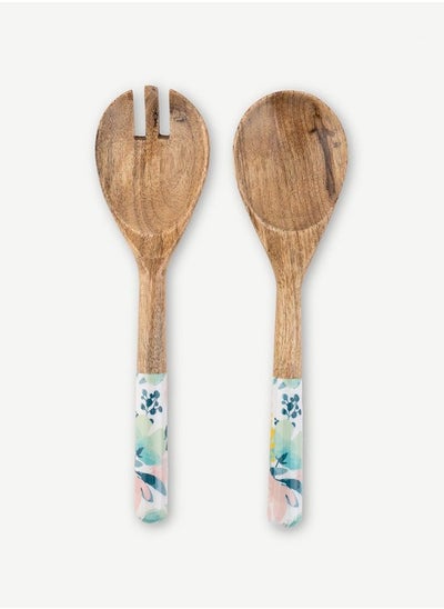 Buy Rina Salad Server Set Of 2 30 cm in UAE