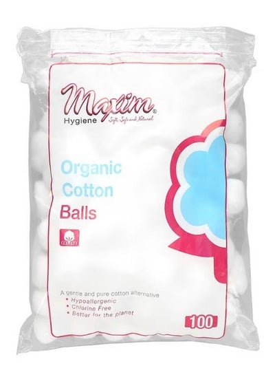 اشتري Organic Cotton Balls 100 Count في الامارات