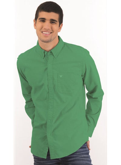 Buy Coup Basic Shirt For Men - Regular Fit - Green in Egypt