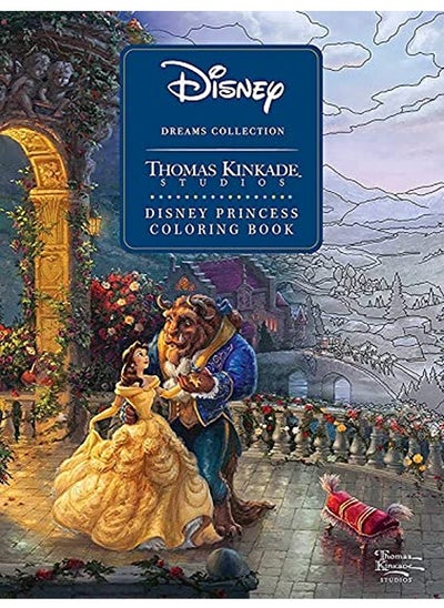 اشتري Disney Dreams Collection Thomas Kinkade Studios Disney Princess Coloring Book في الامارات