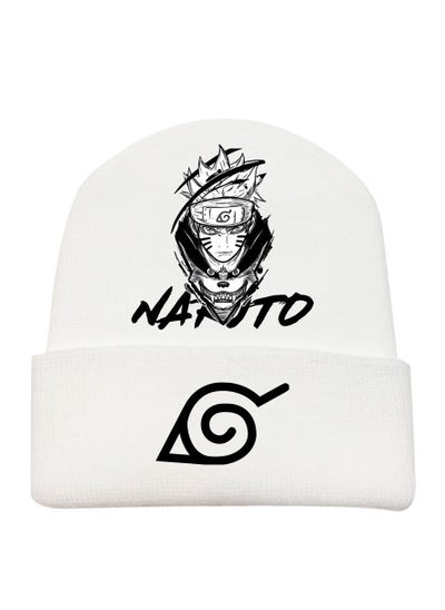 Buy Naruto Knitted Cartoon Printed Hat in Saudi Arabia