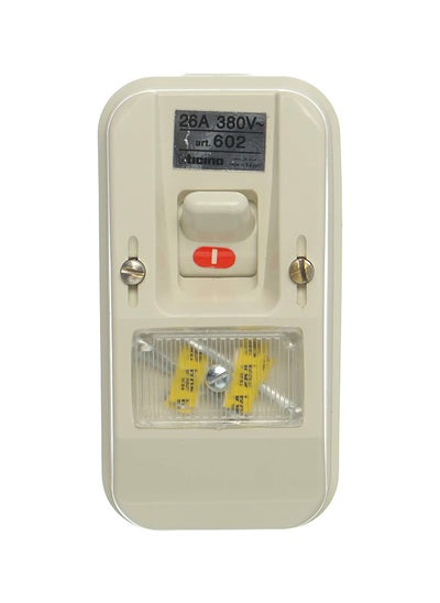 Buy Biticino Biticino Switch 26a Outside Wall  White in Egypt