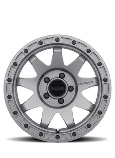 اشتري Method Race Wheels MR317 Titanium Wheel with Aluminum (17 x 8.5 inches /5 x 5 mm, 0 mm Offset) في الامارات