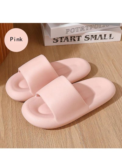 Buy Summer Women EVA Soft Bottom Slippers Home Flip Flops in UAE