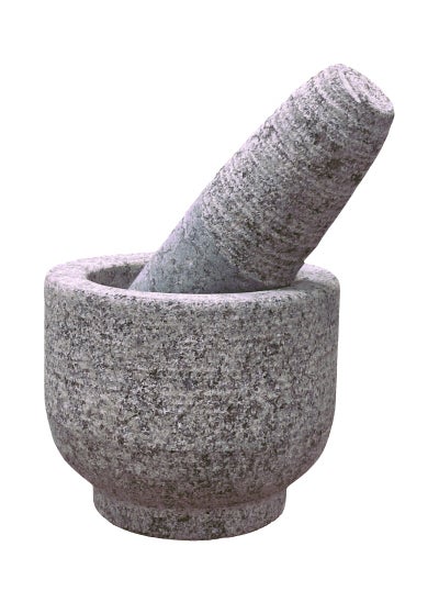 Buy Natural Soap Stone Mortar And Pestle 11x12.5cm in UAE