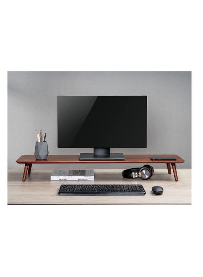 Navodesk Premium Walnut Monitor Riser Minimalistic Wooden Monitor Stand ...