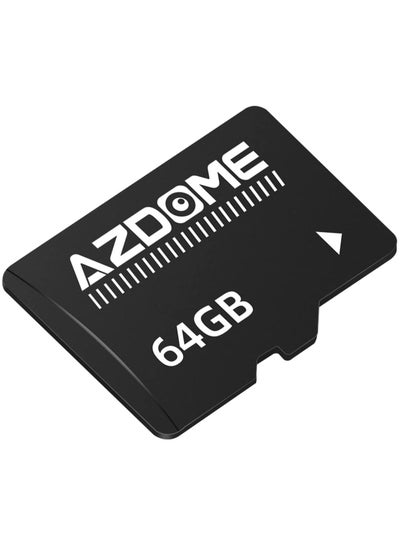 اشتري 64GB SD Card for AZDOME M63 M17 M01 M550  Pro PG16S Dash Camera Full HD And 4K UHD U3 V30 في السعودية