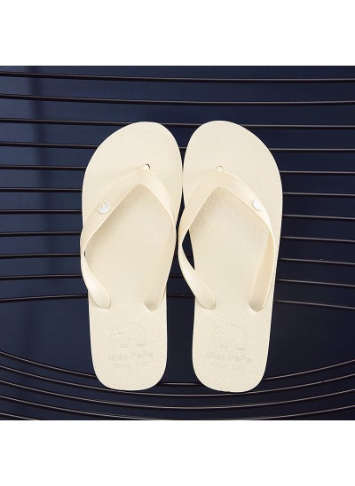 Buy Summer Sandals for Men Fashion Non-Slip Beach ShoesBeige Beige in Saudi Arabia