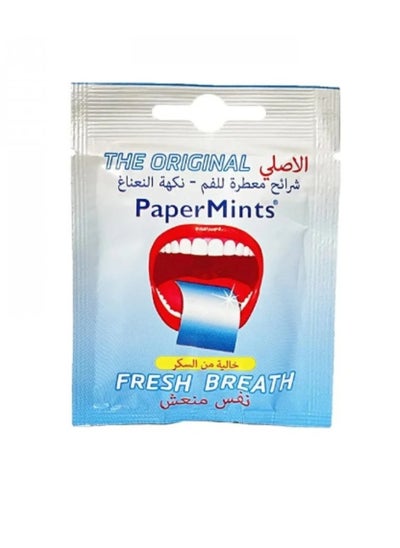 Buy Peppermints Mint Mouth Freshener Strips for Fresh Breath 24 Strips in Saudi Arabia