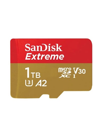 Buy Extreme microSD UHS I Card,1TB, for 4K Video on Smartphones, Action Cams & Drones 170MB/s Read, 90 MB/s Write in Egypt