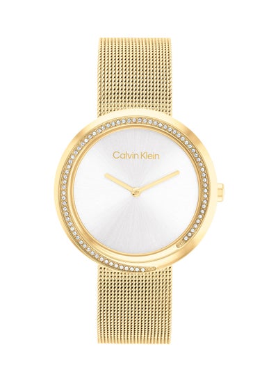 Buy Twisted Bezel Women'S Stainless Steel Watch - 25200150 in Saudi Arabia