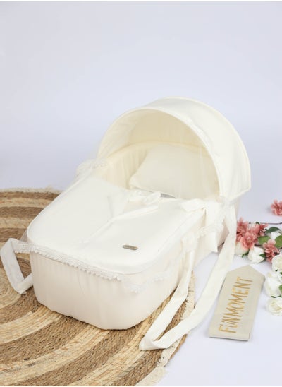 Buy Portable baby cot with thick padded seat with high quality material in Saudi Arabia