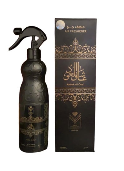 Buy Ashiq Al Oud home freshener, transparent, 500 milliliters in Saudi Arabia