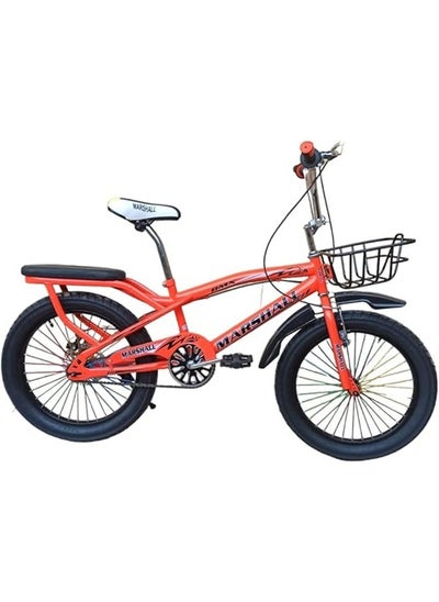 Buy Kids Bicycle with Basket, 20 inch Wheels, Orange in Egypt