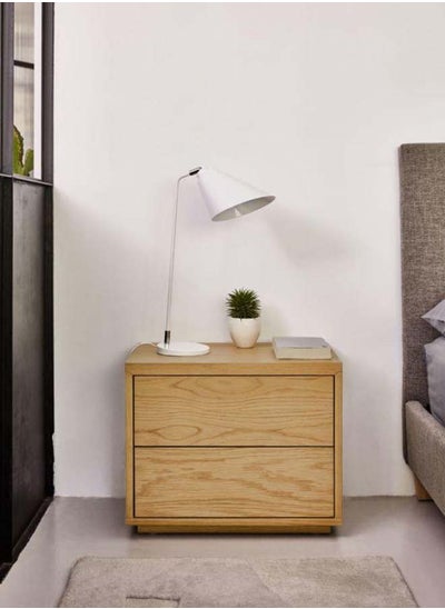 Buy Beige Engineered Wood Nightstands - Size: 60x40x55 By Alhome - 110112179 in Saudi Arabia