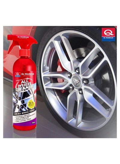 Buy Dr. Marcus Titanium All Wheel Cleaner Spray Tyre Shine Exterior, Car Wheel Cleaner Spray 750ml in Saudi Arabia