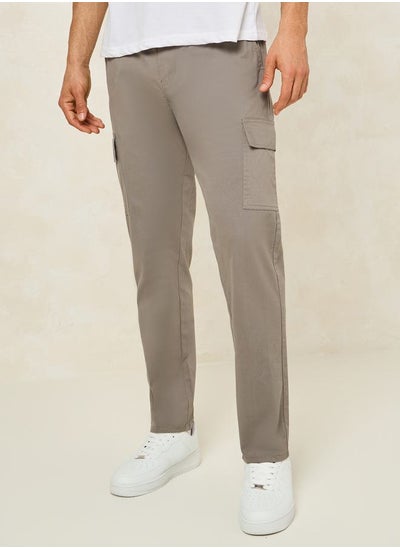 اشتري Cargo Slim Fit Cotton Stretch Chino في السعودية