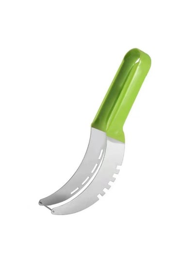 Buy Multifunctional Stainless Steel Watermelon Slicer, Suitable For Cut Fruit Outs Unique Kitchen Gadgets Watermelon Knife in Saudi Arabia