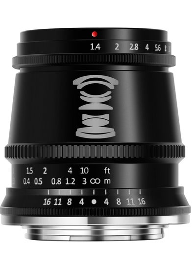 اشتري TTArtisan 17mm f/1.4 Lens for Micro Four Thirds (Black) في الامارات