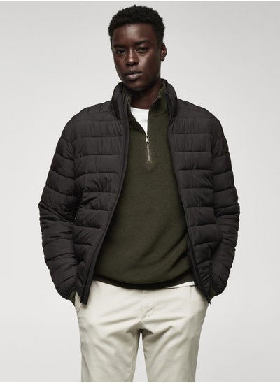 اشتري Zippered Quilted Jacket في الامارات