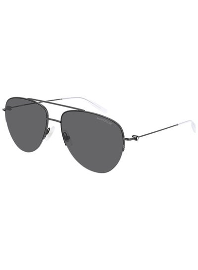 Buy Men's Aviator Sunglasses - MB0074S 001 59 - Lens Size: 59 Mm in UAE