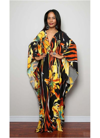 Buy Beach Printed Robe Sunscreen Cover in UAE