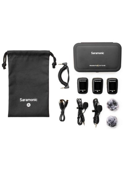 Buy Saramonic Blink 500 Prox B2 | 2-Person Wireless 2.4GHz Clip-On Microphone System with Lavaliers in UAE