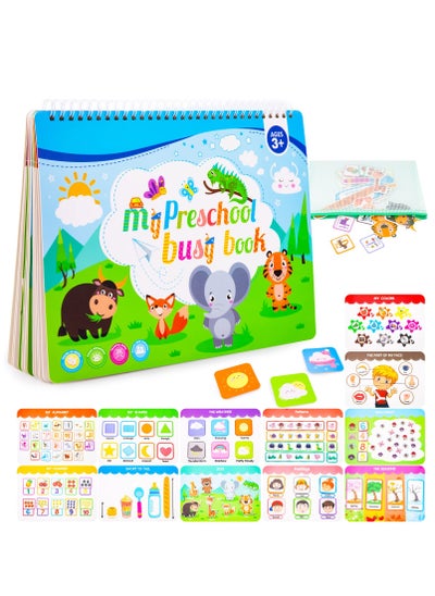 Buy Educational Toddler Books Activities Preschool Learning Toys Activity Book Toddler Toys Kids Book Birthday Gifts for 3 4 5 Year Old in UAE