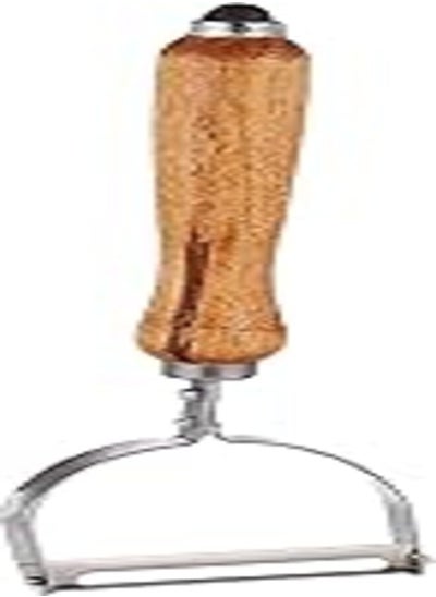 Buy elyassin stainless steel potato scrub with wood handle - assorted colors in Egypt