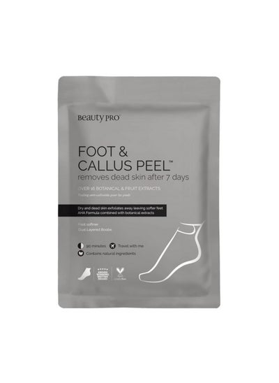 Buy BeautyPro Foot and Callus Peel with over 17 Botanical and Fruit Extracts (1 Pair) in UAE