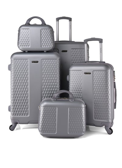 Buy NEW TRAVEL HARD Luggage set 5 pieces size 28/24/20/14/12  inch CS005/5P in Saudi Arabia