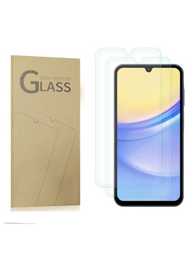 اشتري (2 Pack) Designed for Samsung Galaxy A15 5G Glass Screen Protector, Anti Scratch, Bubble Free في الامارات