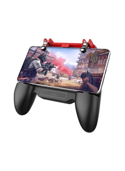 Buy Multi Functional Gamepad Controller and Phone Grip with Cooling Fan Rechargeable Battery Ideal for L1R1 Shooting Games in UAE